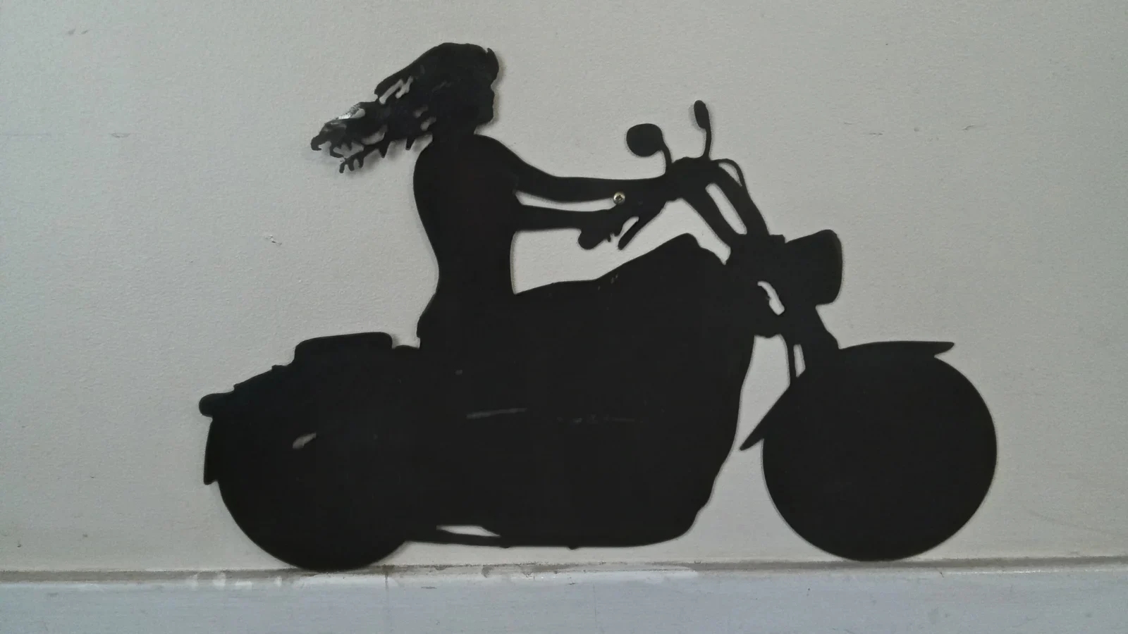 Cruiser and rider — workshop photograph 1